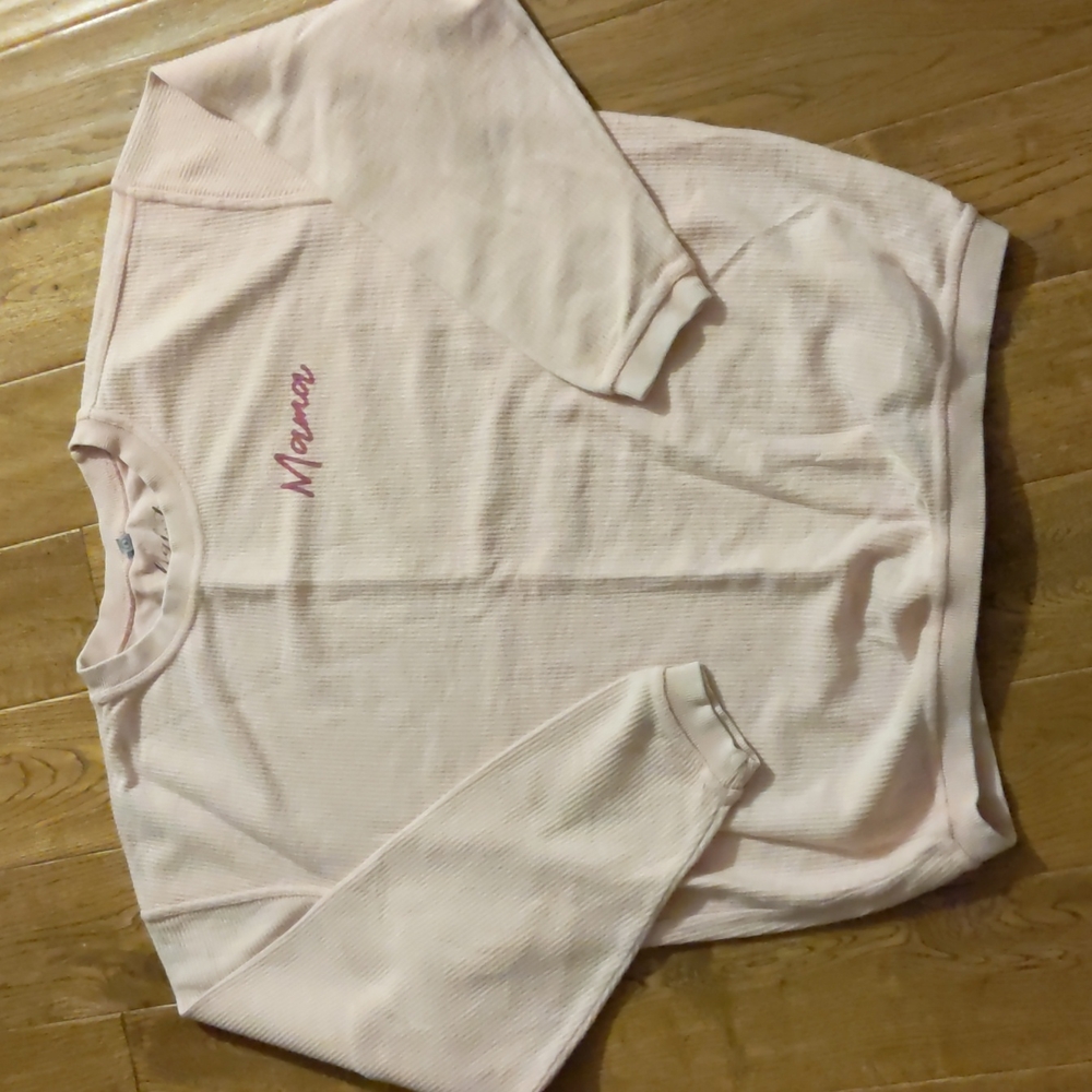 The Light Blonde Mama Corded Sweatshirt